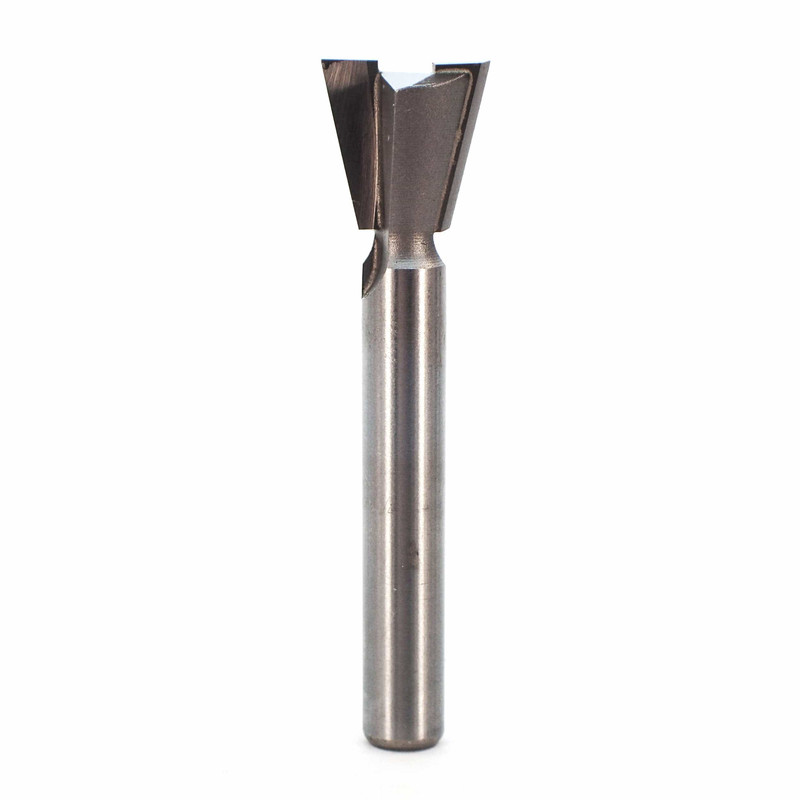 D14-531 Dovetail Router Bit 14 Degree 1/4" SH 17/32" D x 1/2" C x 2" OL